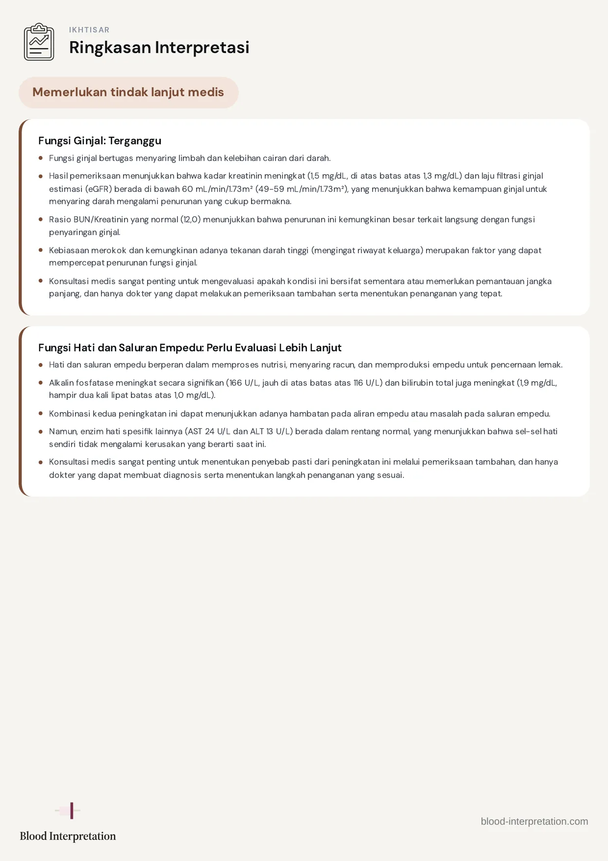 Contoh laporan, halaman 2 dari 23